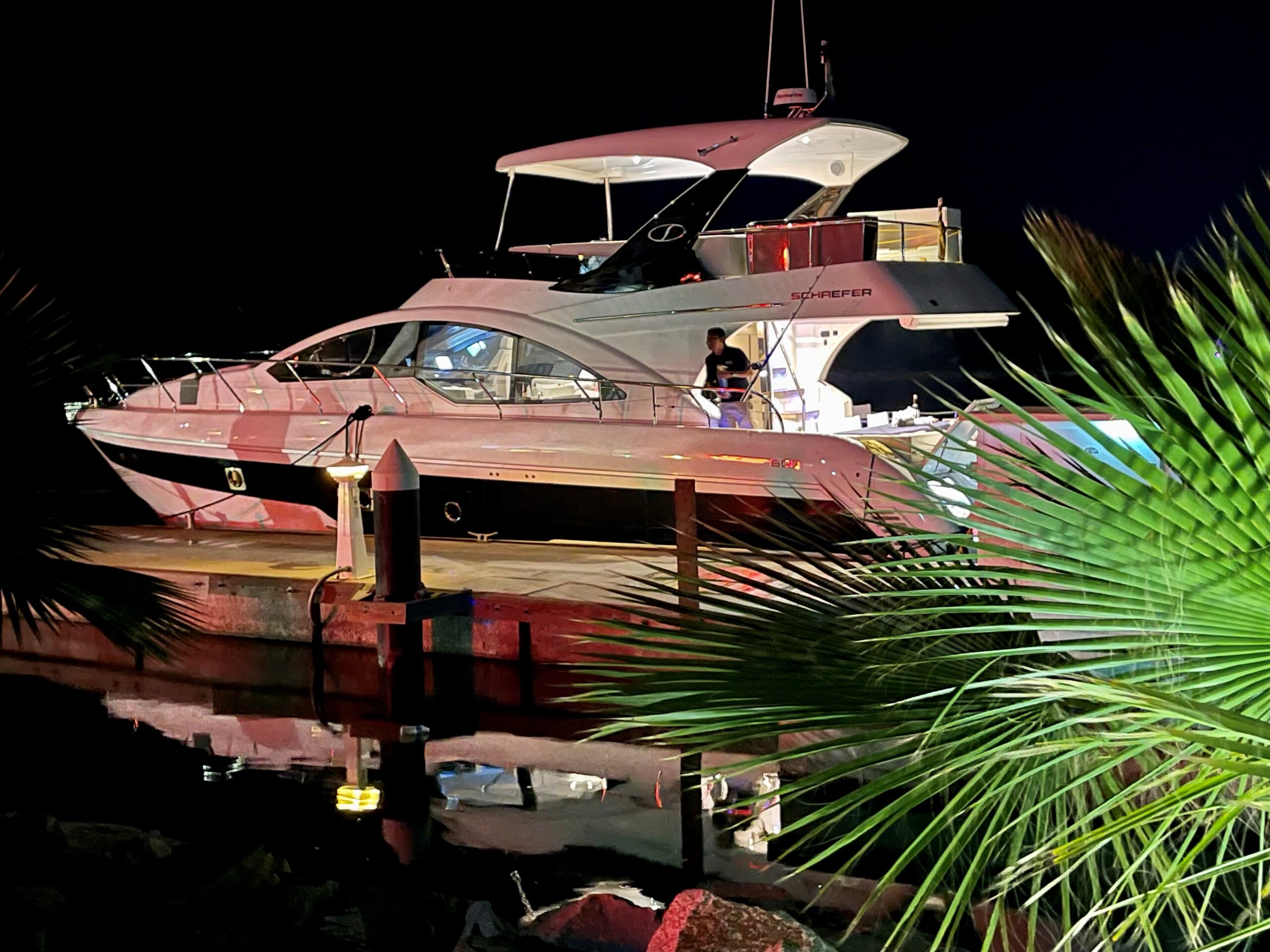 70 foot Schaefer luxury yacht available for overnight yacht charters in Cabo San Lucas, MX